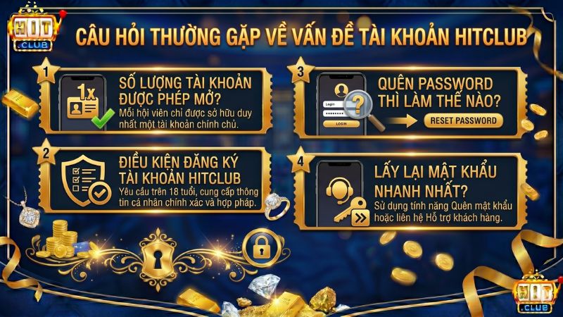 Câu hỏi thường gặp về tài khoản được phép đăng ký 