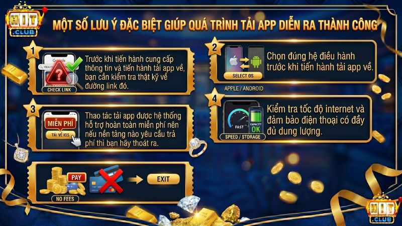 Lưu ý một số vấn đề trước khi thực hiện thao tác